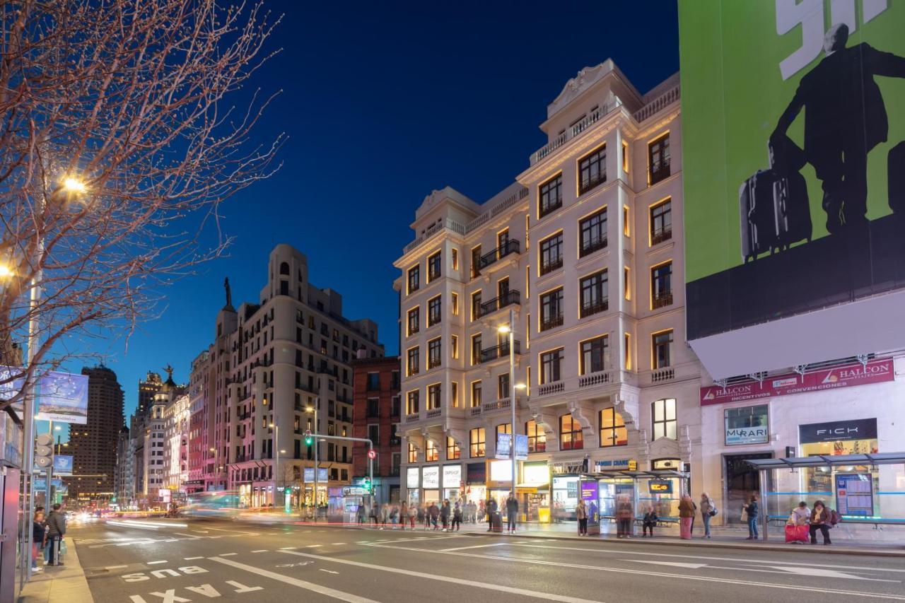 Ikonik Gran Via Hotel Madrid Ngoại thất bức ảnh