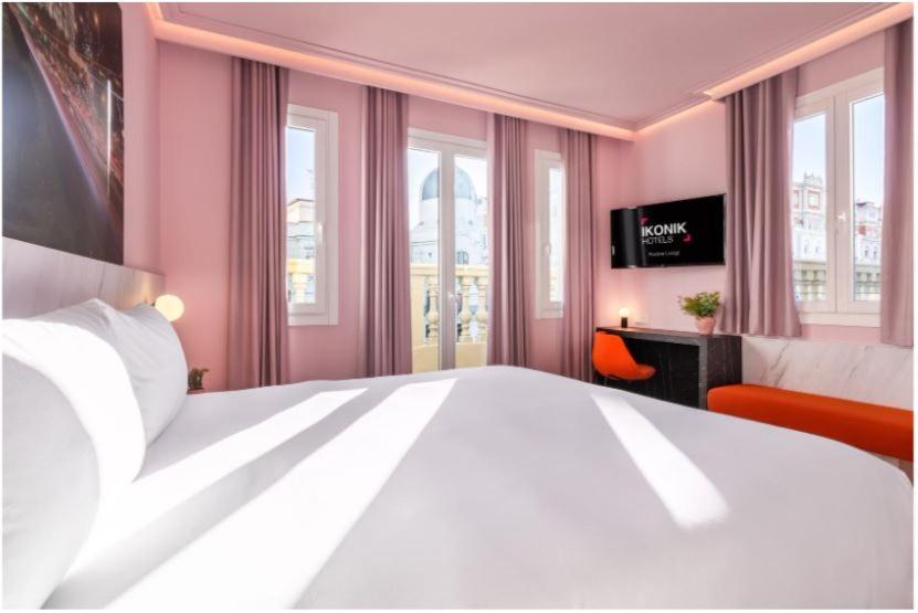Ikonik Gran Via Hotel Madrid Ngoại thất bức ảnh